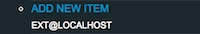 adminui ext add item button