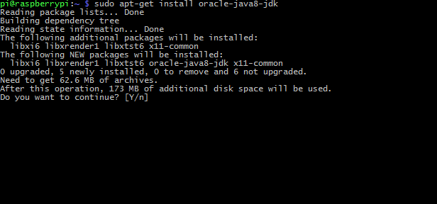 Rasp Install Java