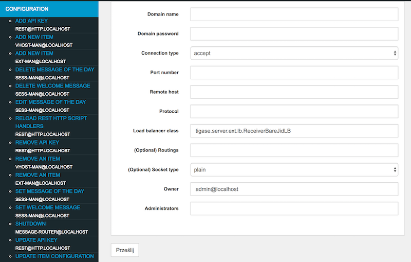 adminui extman add item form